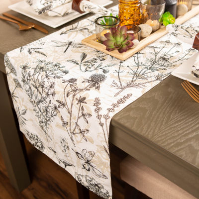 Design Imports Botanical Table Runner
