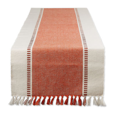 Design Imports Dobby Stripe Table Runners