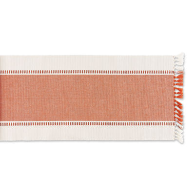 Design Imports Dobby Stripe Table Runners