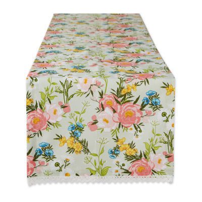 Design Imports Spring Bouquet Table Runners