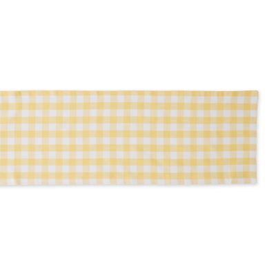 Design Imports Checkered Tabletop Table Runner