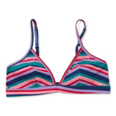 Arizona Body Cotton Unlined Triangle Bralette