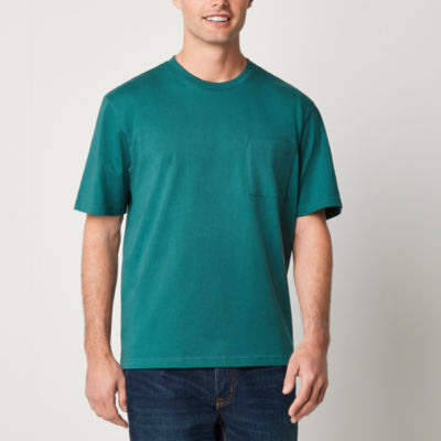 Arizona Mens Boxy Fit Short Sleeve Pocket T-Shirt