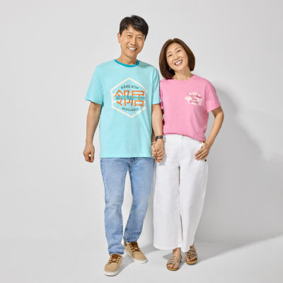 Hope & Wonder Asian American Pacific Islander Adult Short Sleeve 'Together We Grow' Graphic T-Shirt