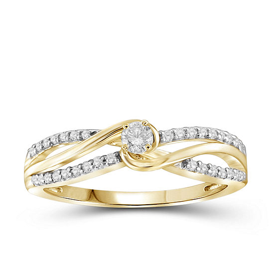1/4 CT. T.W. Diamond 10K Yellow Gold Ring