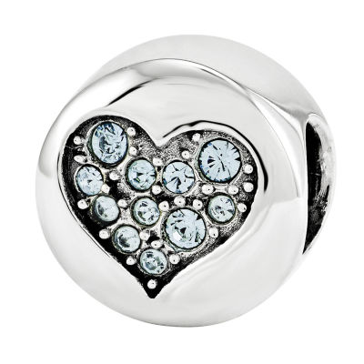 PS Personal Style Crystal Sterling Silver Bead