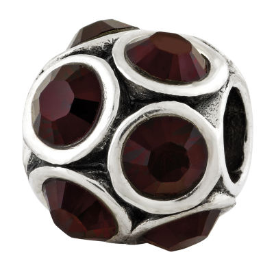 PS Personal Style Crystal Sterling Silver Bead