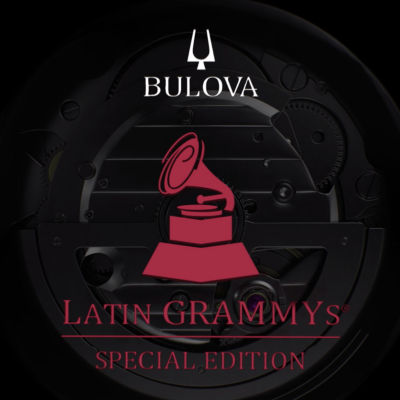 Bulova Latin Grammy Mens Two Tone Stainless Steel Bracelet Watch 98a236