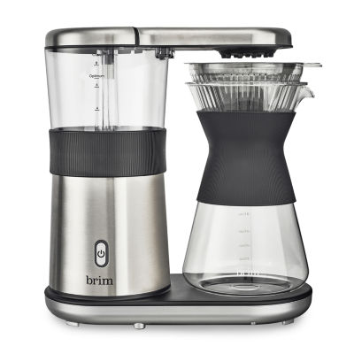 Brim 8Cup Electric Pour Over Coffee Maker 50011, Color Stainless