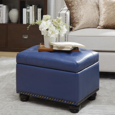 Designs4comfort 5th Avenue Tufted Storage Ottoman