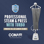 Conair Extreme Steam Full Size Upright Steamer With Accessories