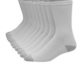 Hanes® Men's 7-Pair Black NO SHOW Socks FreshIQ® & Ultimate