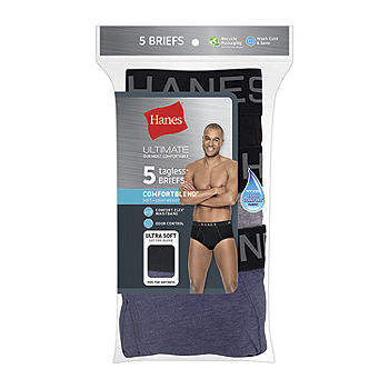 Hanes 5-pack Cool Comfort Lightweight Breathable Mesh Brief in