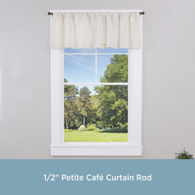 Kenney Arts & Crafts Petite Square 1/2 Adjustable Curtain Rod