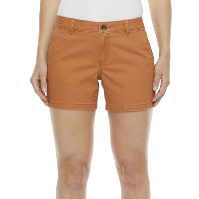 Bermuda Shorts Brown Shorts for Women - JCPenney