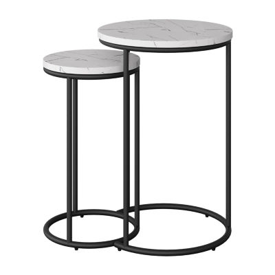 Corliving Fort Worth 2-pc. Chairside Table