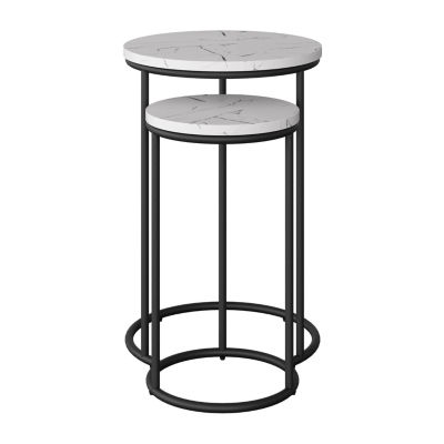 Corliving Fort Worth 2-pc. Chairside Table