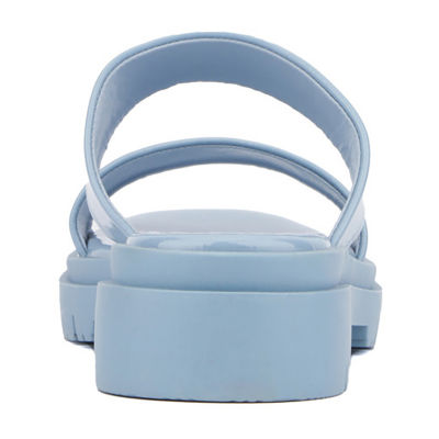 Olivia Miller Womens Tempting Flat Sandals