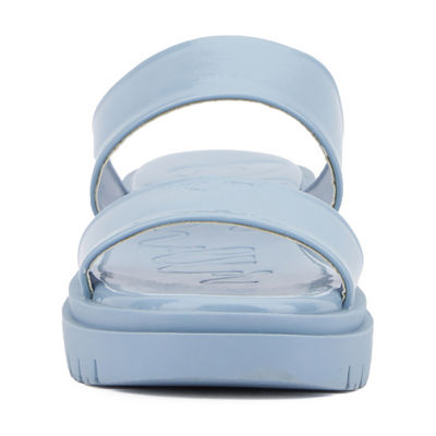 Olivia Miller Womens Tempting Flat Sandals