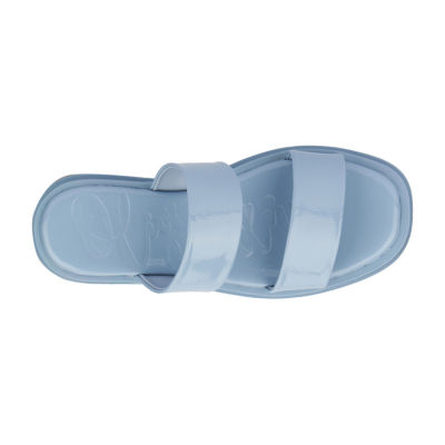 Olivia Miller Womens Tempting Flat Sandals