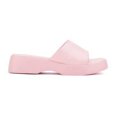 Olivia Miller Womens Ambition Flat Sandals