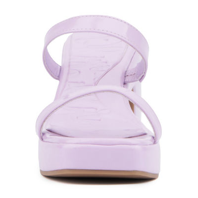 Olivia Miller Womens Savage Heeled Sandals