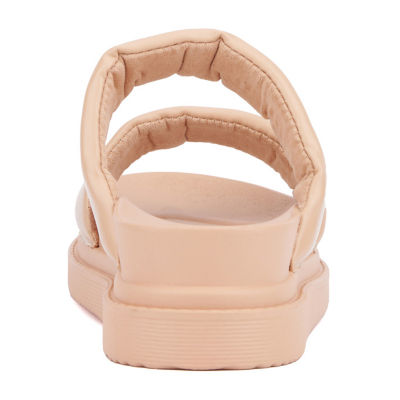 Olivia Miller Womens Pto Flat Sandals