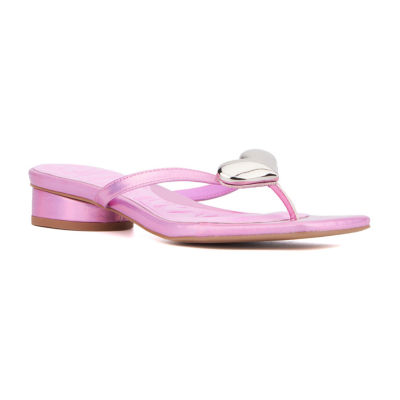 Olivia Miller Womens Love Buzz Flat Sandals