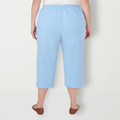 Alfred Dunner Hyannis Port Mid Rise Plus Capris