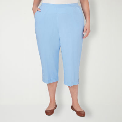 Alfred Dunner Hyannis Port Mid Rise Plus Capris