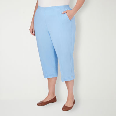 Alfred Dunner Hyannis Port Mid Rise Plus Capris