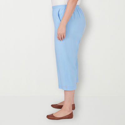 Alfred Dunner Hyannis Port Mid Rise Plus Capris