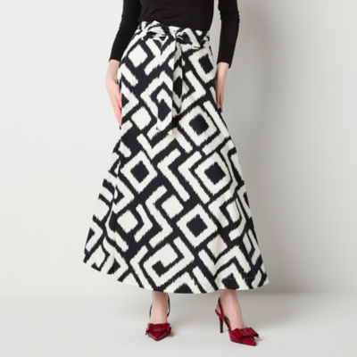 Worthington Womens Mid Rise Maxi Skirt