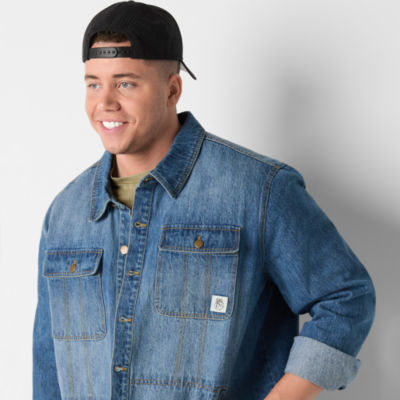 Walker Hayes for JCPenney Mens Big and Tall Lightweight Denim Jacket