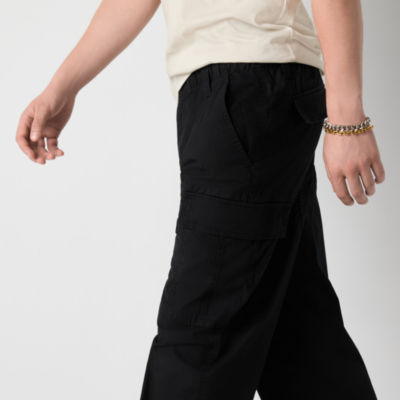 Arizona Mens Drawstring Waist Relaxed Fit Cargo Pant