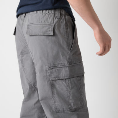 Arizona Mens Drawstring Waist Relaxed Fit Cargo Pant