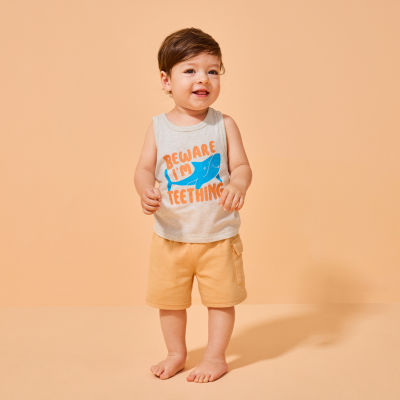 Okie Dokie Baby Boys Pull-On Short