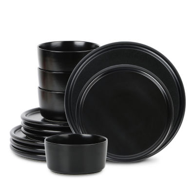 Stone + Lain Eden 4-pc. Stoneware Dinnerware Set