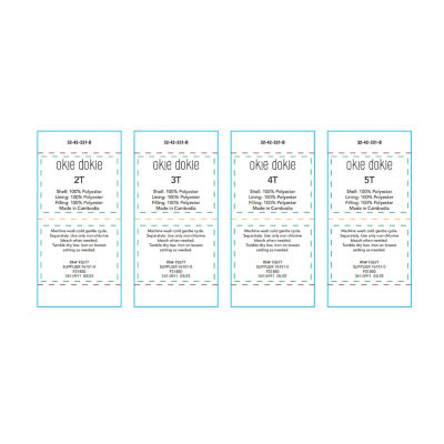 Okie Dokie Boys Water Resistant Heavyweight Puffer Jacket