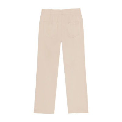 IZOD Little & Big Girls Wide Leg Flat Front Pant