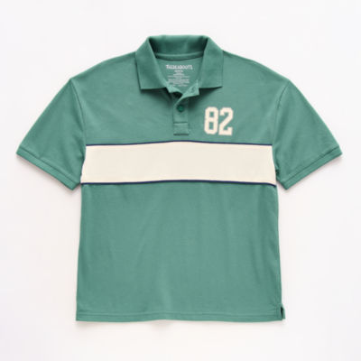 Thereabouts Little & Big Kid Boys Short Sleeve Oversized Polo Shirt