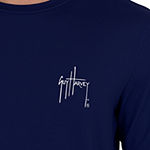 Guy Harvey Mens Crew Neck Long Sleeve Regular Fit Graphic T-Shirt