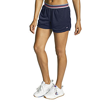 Champion Womens Mid Rise Moisture Wicking Workout Shorts - JCPenney
