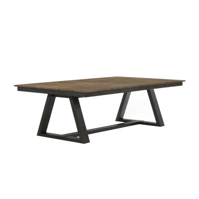 Napa Rectangular Wood-Top Dining Table