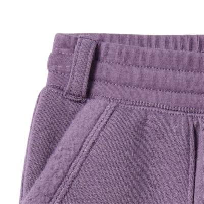 Okie Dokie Toddler Girls Adaptive Straight Fleece Jogger Pant