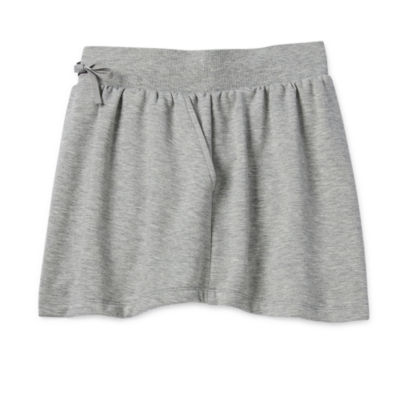 Xersion Little & Big Girls Mid Rise Fleece Skort