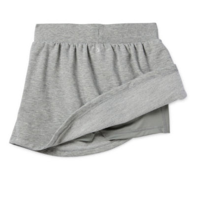 Xersion Little & Big Girls Mid Rise Fleece Skort