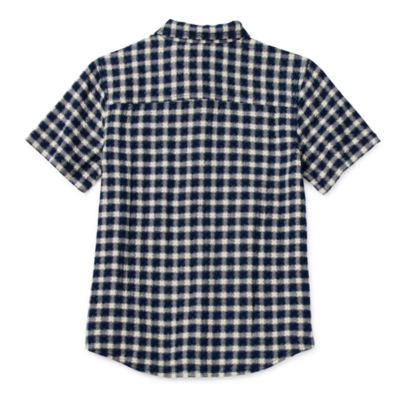 Thereabouts Little & Big Boys Short Sleeve Button-Down Shirt