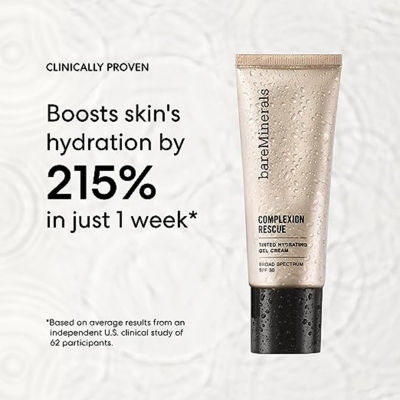 bareMinerals Complexion Rescue® Tinted Moisturizer With Hyaluronic Acid And Mineral Spf 30