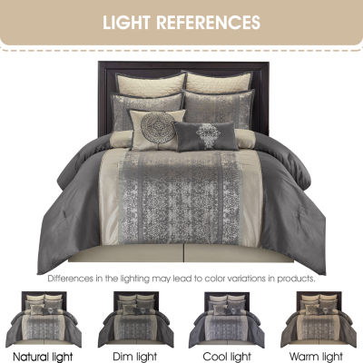 Stratford Park Tiago 8-pc. Complete Bedding Set